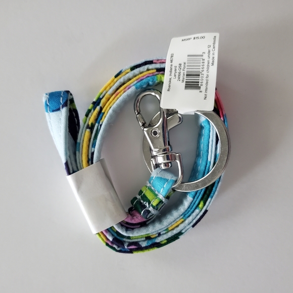 NWT Vera Bradley Marian Floral ID Case & Lanyard - Picture 4 of 7